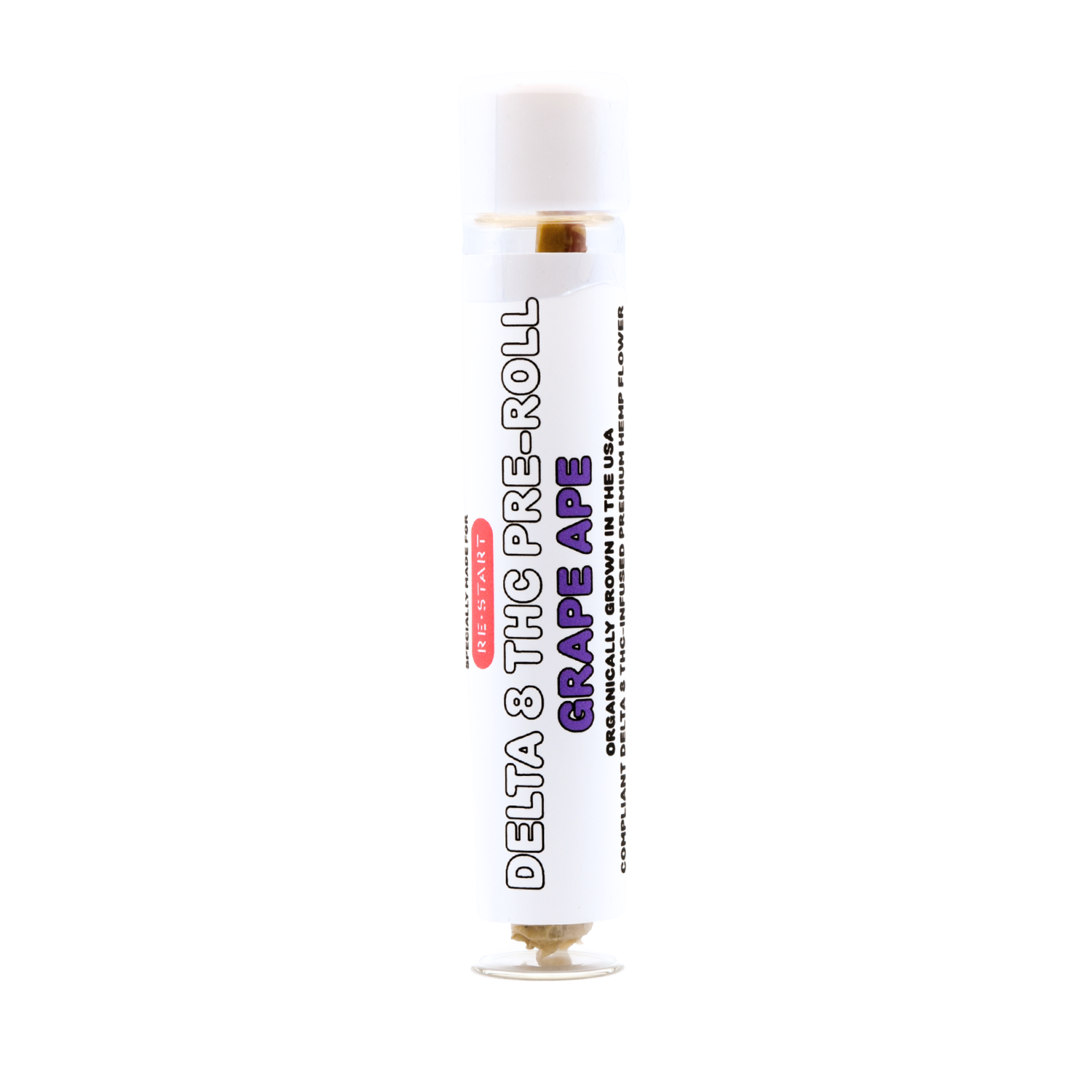50% OFF - Delta 8 Live Resin Pre-Roll (H/I) Grape Ape 1.5G